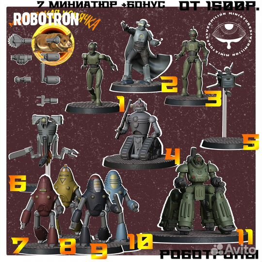 Fallout Wasteland Warfare - Роботроны