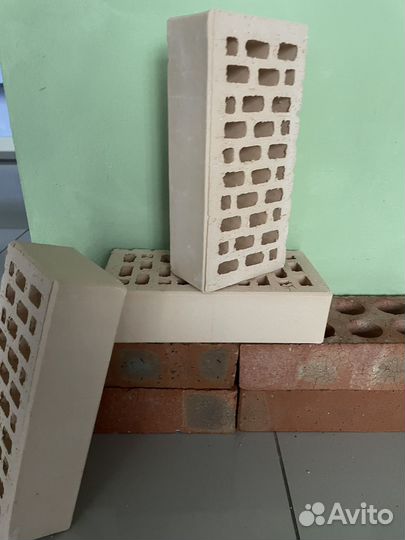 Кирпич облицовочный белый