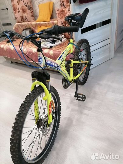 Двухподвесный велосипед maxx pro