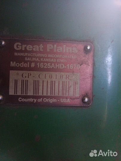 Сеялка Great Plains Yield Pro, 2018