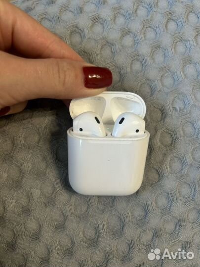 Наушники apple airpods 2 поколения оригинал