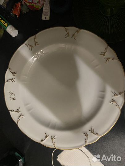 Блюдо Попова Попов А. Г. Именное. Редкость