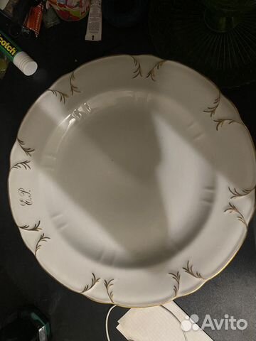 Блюдо Попова Попов А. Г. Именное. Редкость