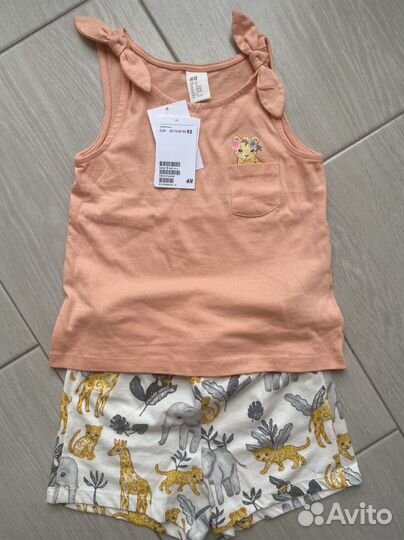 Костюм hm 92 новый