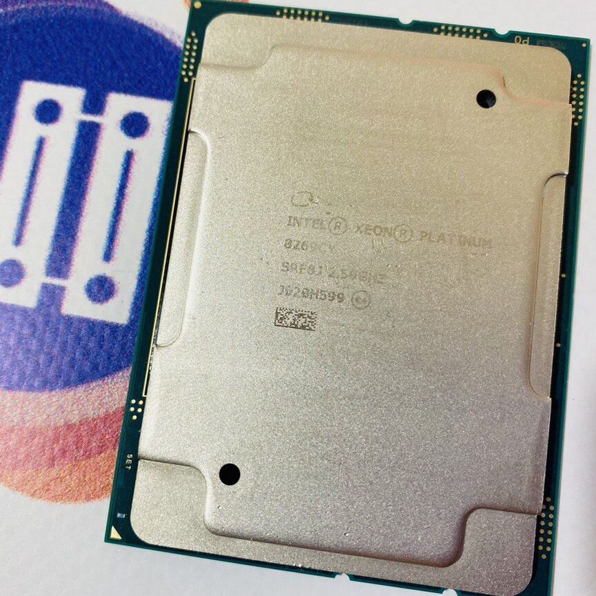 [SRF8J] Xeon Platinum 8269cy 26 Ядер 2.5-3.7ггц 36mb 205w Srf8j