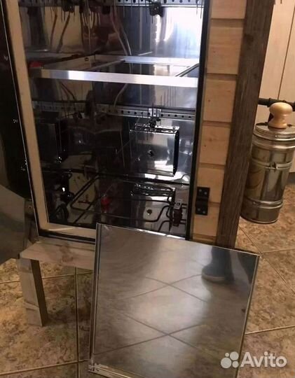 Коптильня с дымогенератором