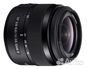 Объектив sony DT 18-55MM F3.5-5.6 SAM II