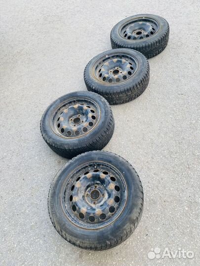 Штампы с зимней резиной на Ситроен