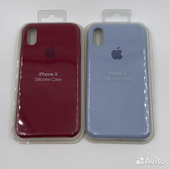 Чехол Silicone Case Apple iPhone X / XS