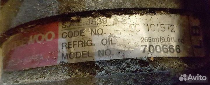 Daewoo Nubira Дэу Нубира Компрессор 700666 LB