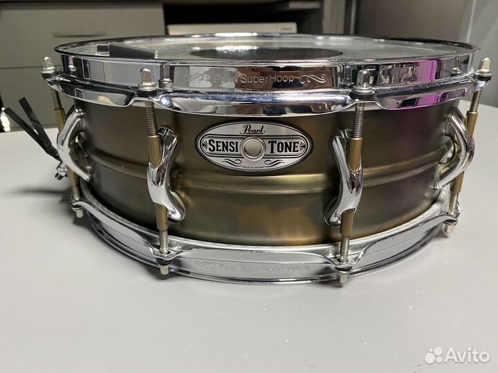 Pearl Sensitone Elite Brass 14x5 барабан латунь