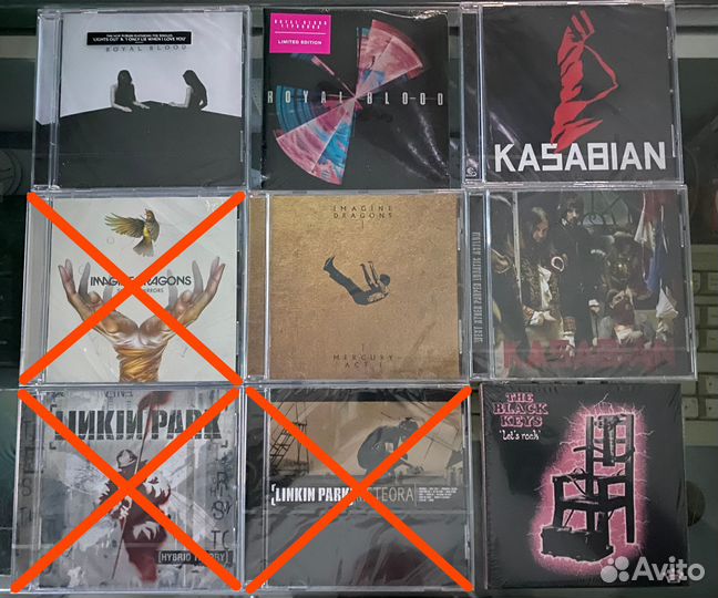 Музыкальные CD диски (производства E.U.)