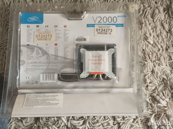 Система охлаждения deepcool v2000