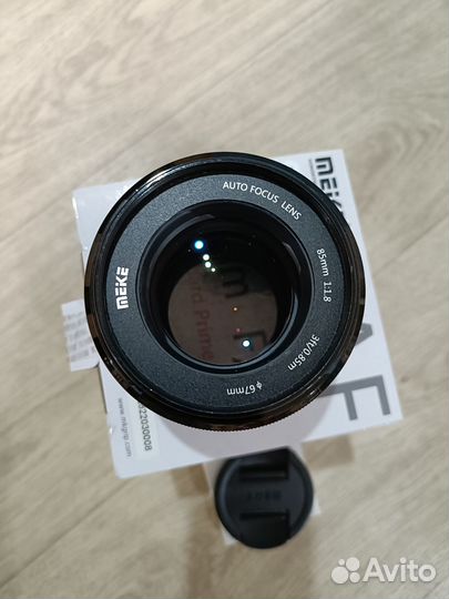 Объектив meike 85mm 1.8 для canon