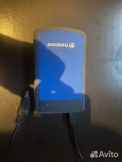 Внешний жесткий диск на 4тб Transcend