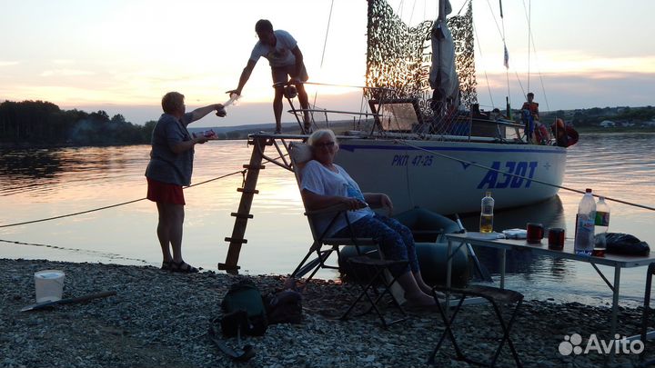 Прогулки на парусной яхте