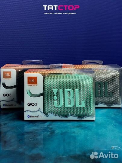 Портативная акустика JBL GO 3