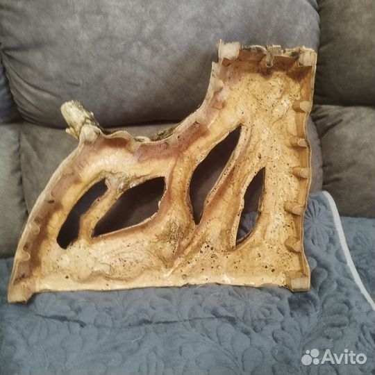 Имитация коряги в аквариум