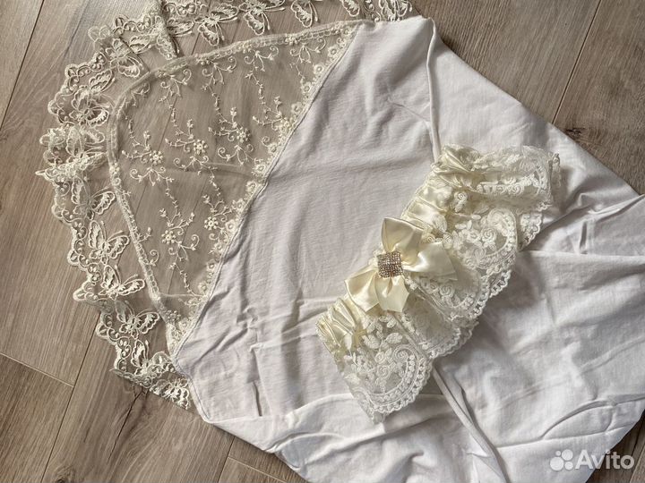 Пеленка уголок на выписку