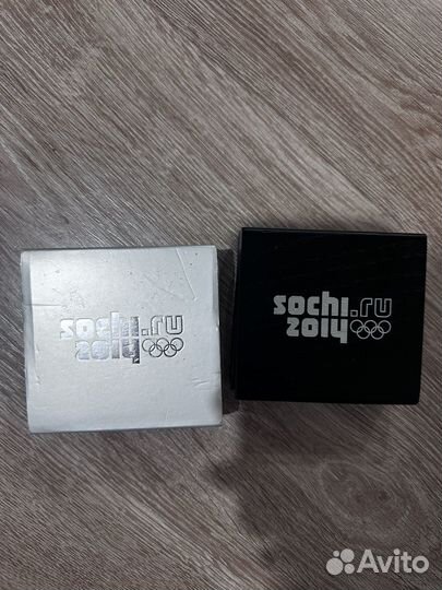Серебрянная монета 3рубля сочи 2014