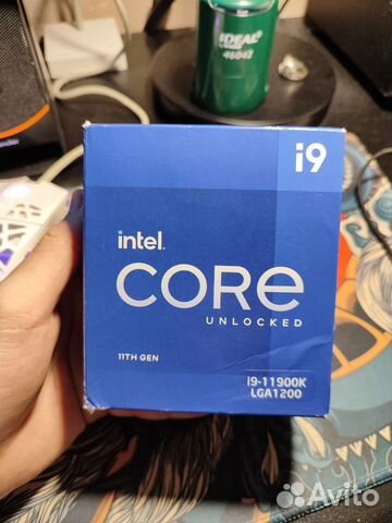 Intel Core i9-11900K BOX (гарантия днс) объявление продам