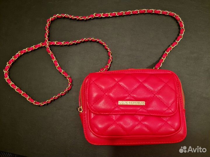 Сумка Love republic новая