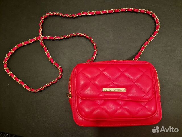 Сумка Love republic новая