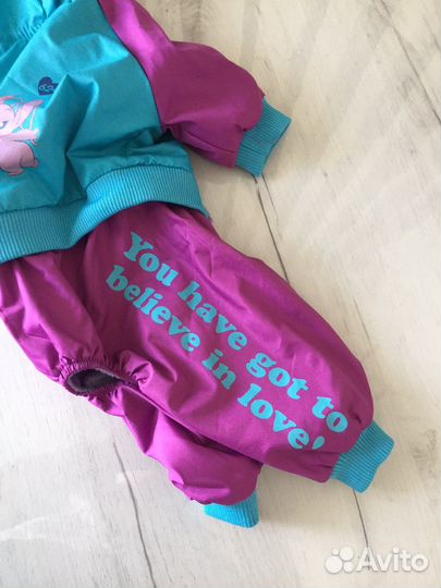 Тонкий комбинезон для небольшой собаки размер М