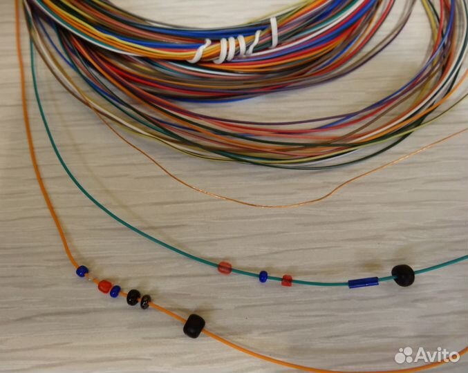 Проволока для рукоделия,медная, алюминиева,цветная