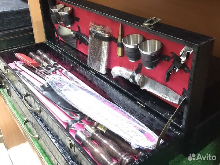 Шашлычный набор в кейсе