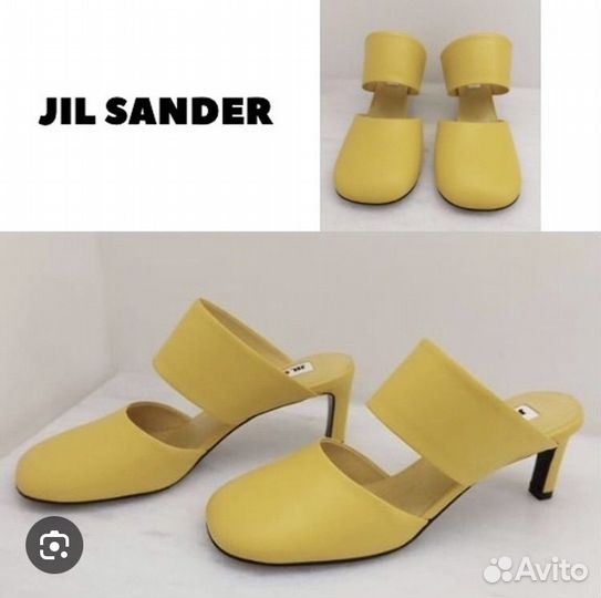 Мюли туфли Jil Sander Оригинал Новые