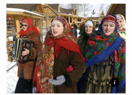 Платок шаль русский