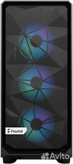 Fractal Design Meshify 2 Compact Lite RGB Black TG