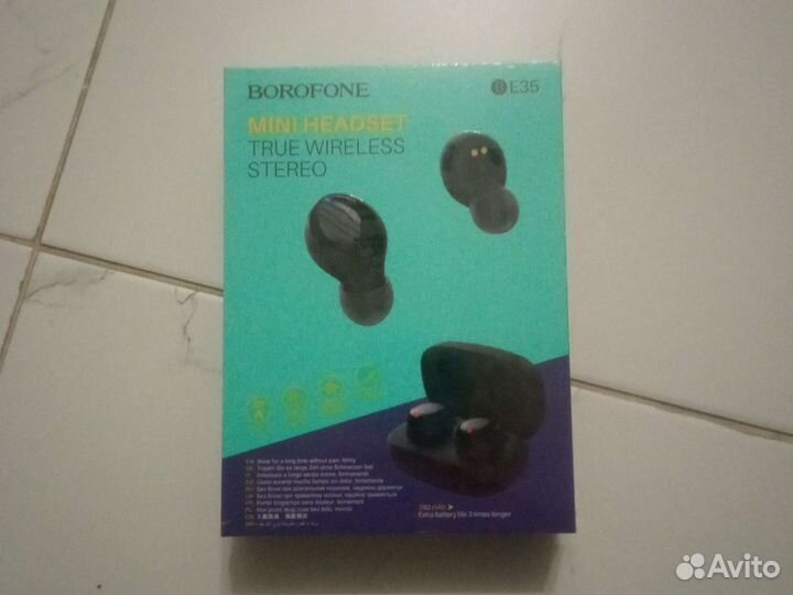 Наушники борофон отличного качества