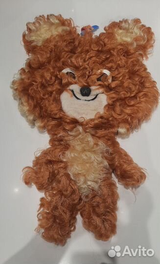 Олимпийский мишка настенный ретро