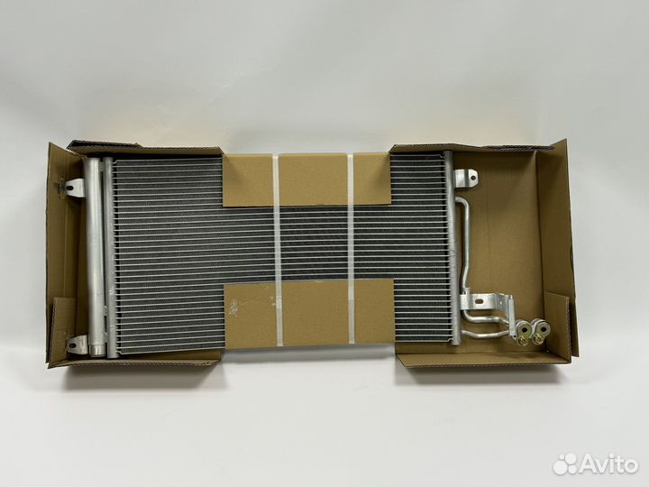 Радиатор кондиционера на vw polo 5 skoda rapid