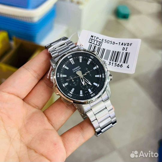 Часы Casio MTP-E505D-1A оригинал