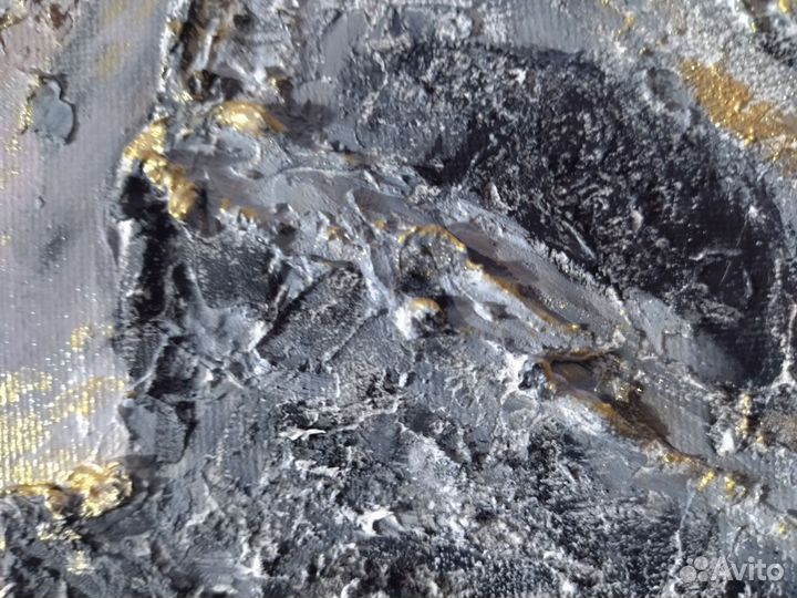 Картина маслом на холсте пейзаж горы