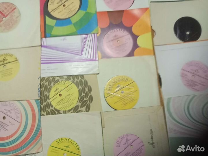 Пластинки советских времён от 50 до 90 годов