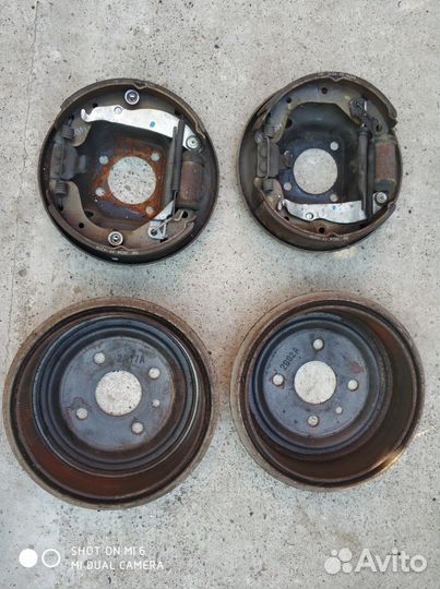 Тормозные барабаны, щитки, задней оси Nexia N150