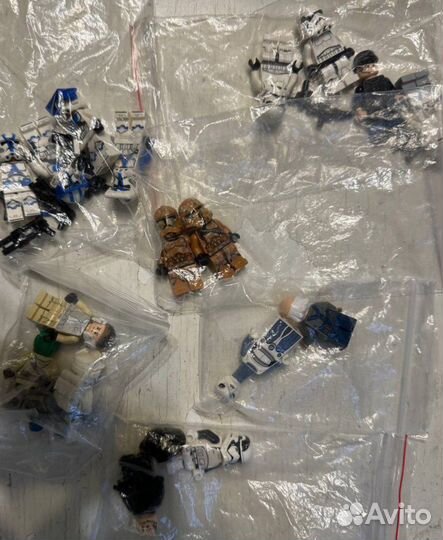 Лего звездные войны минифигурки