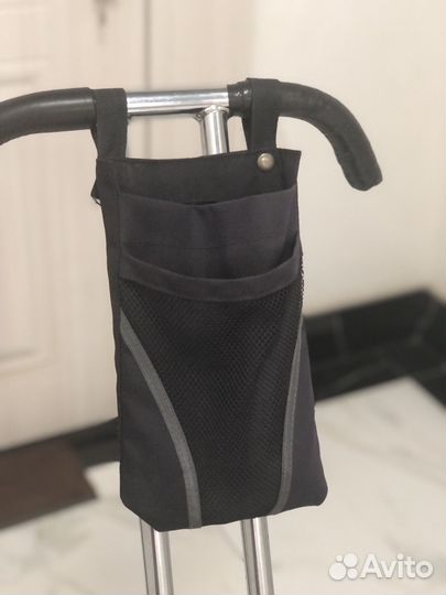 Велосипед коляска с ручкой