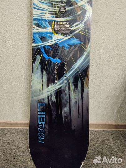Сноуборд LIB tech Attack banana 156