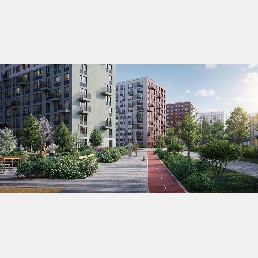 1-к. квартира, 44,4 м², 2/11 эт.