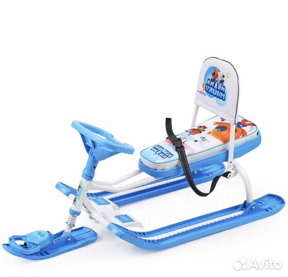 Снегокат Nika. Новый. (Ника Ми-ми-мишки)