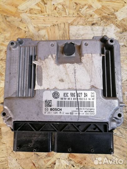 Эбу двигателя Volkswagen Golf 6 1.4 TSI CAV