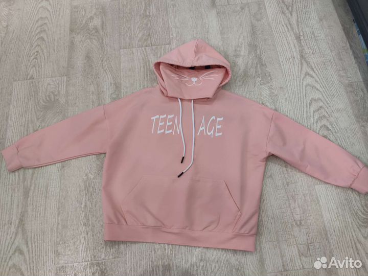 Толстовка с капюшоном для девочки
