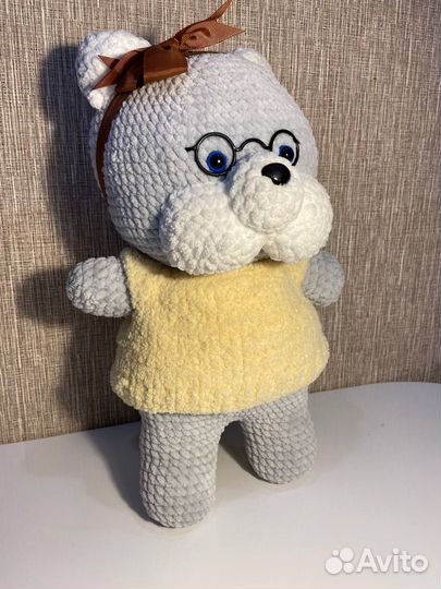 Вязаные игрушки ручной работы в наличии