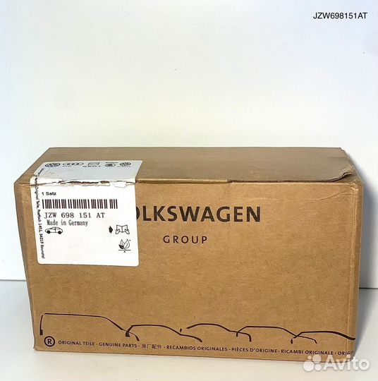 Тормозные колодки VAG передние jzw698151at