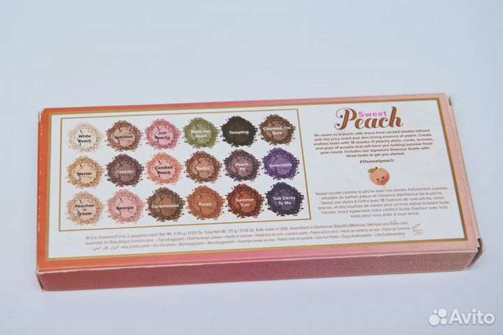 Тени Too Faced Sweet Peach